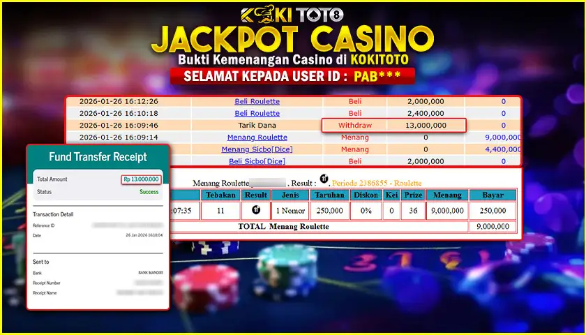 KOKITOTO JACKPOT CASINO