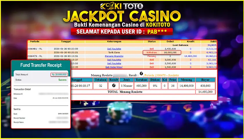 KOKITOTO JACKPOT CASINO