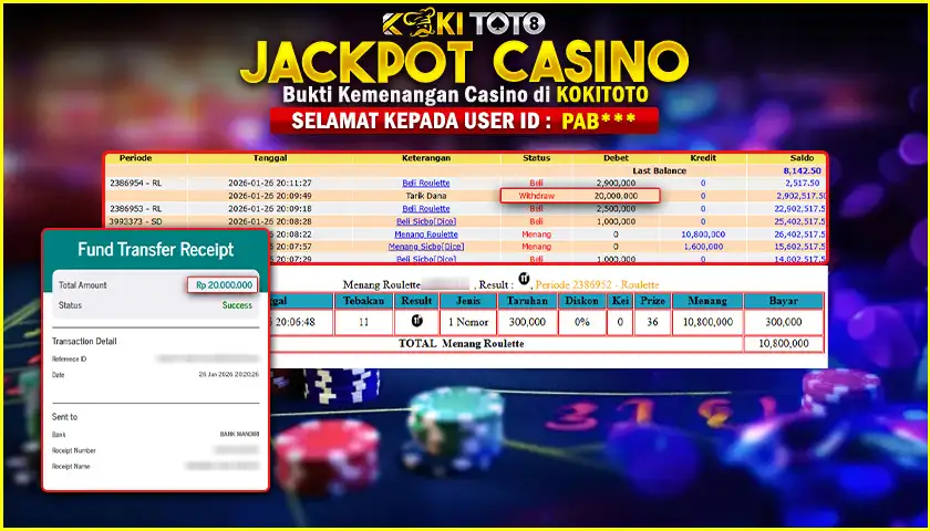 KOKITOTO JACKPOT CASINO
