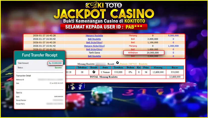KOKITOTO JACKPOT CASINO