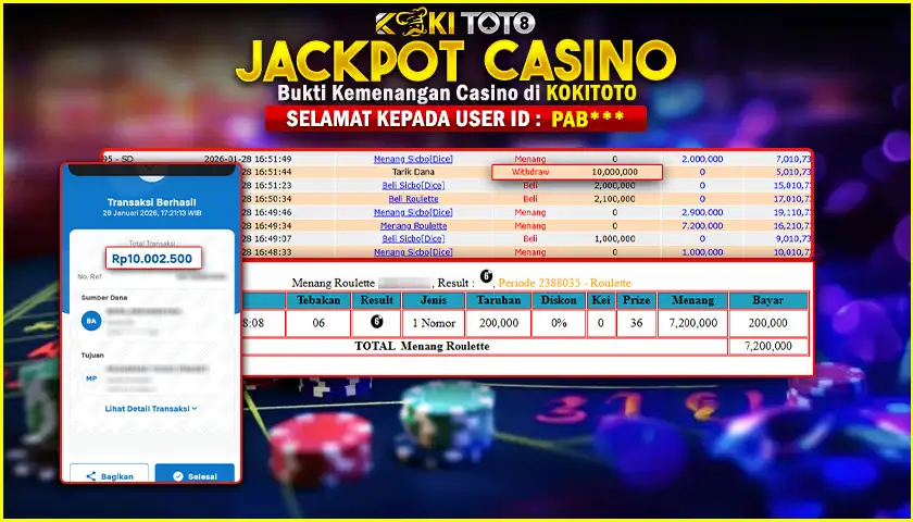 KOKITOTO JACKPOT CASINO